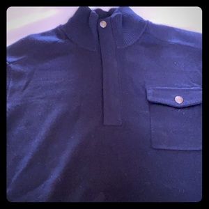 Banana Republic men’s snap/zipper Sweater